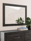 Hollivern King Panel Bed, Dresser, Mirror, Chest and Nightstand
