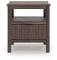 Pamytta Queen Upholstered Panel Platform Bed, Dresser, Mirror, Chest and Nightstand