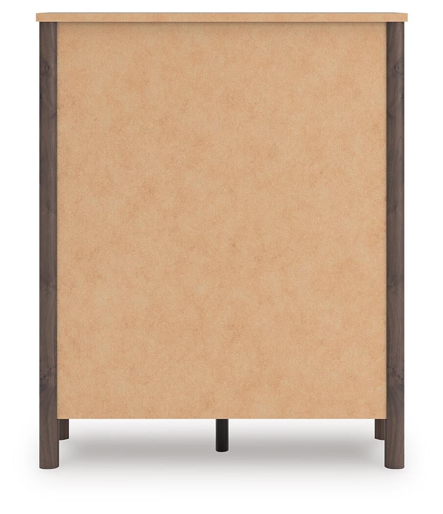 Pamytta Twin Panel Platform Bed, Dresser, Mirror, Chest and Nightstand