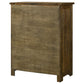 Doherty 5-drawer Chest of Drawers Rustic Brown