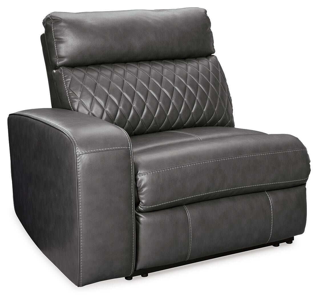 Samperstone 2-Piece Power Reclining Sectional Loveseat
