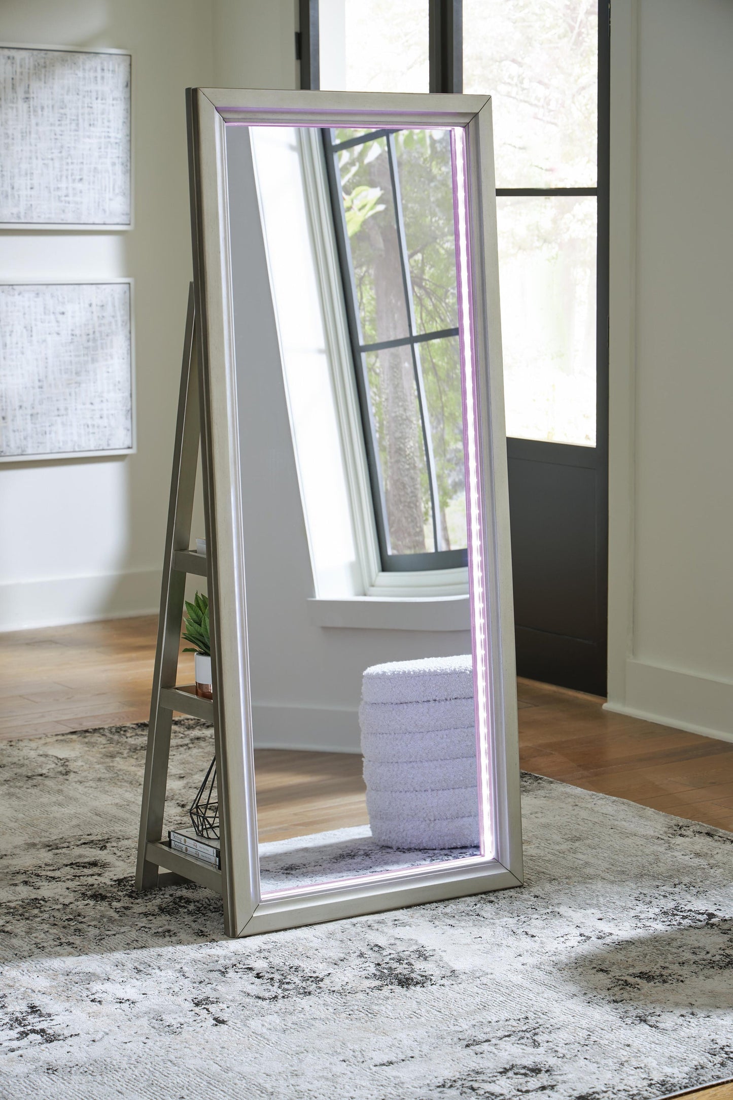 Ashley Express - Evesen Floor Standing Mirror/Storage