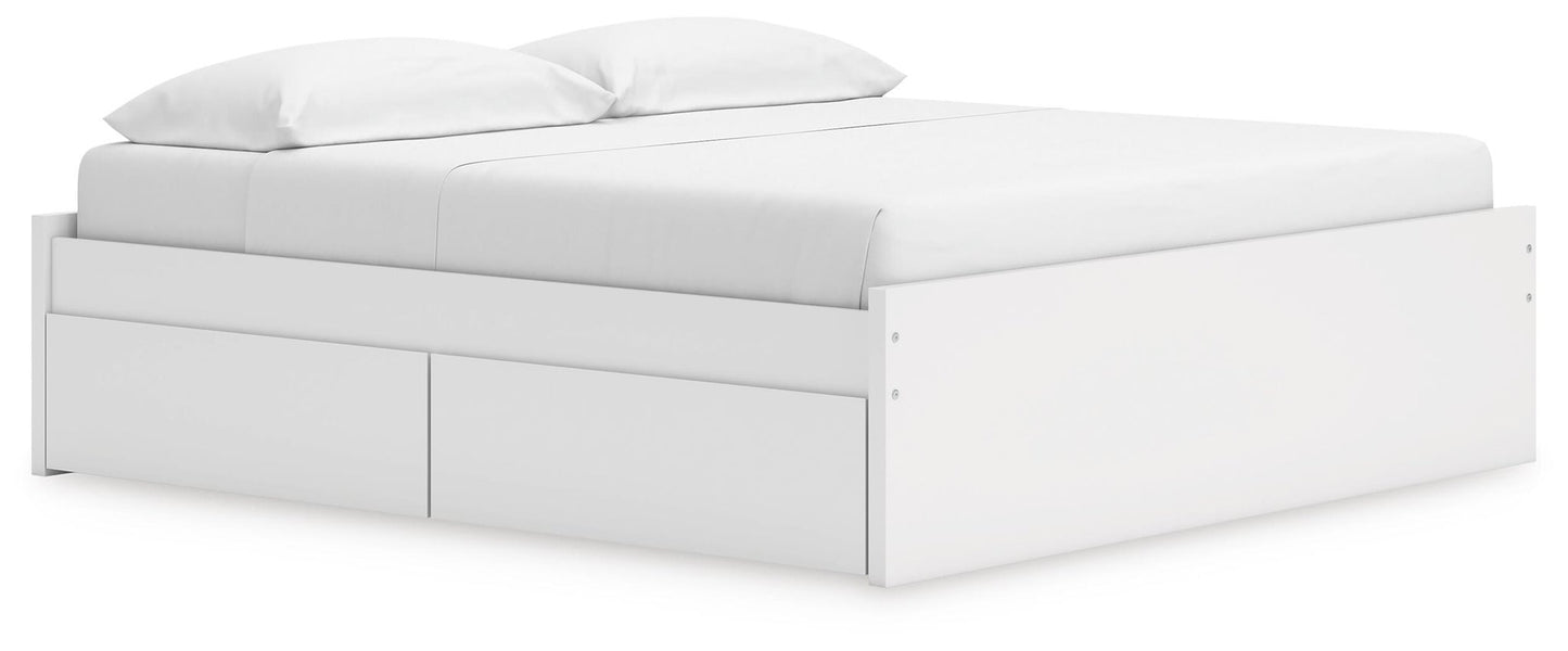 Ashley Express - Onita King Platform Bed with 2 Side Storage