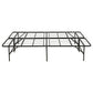 Kramer Full Folding Metal Platform Bed Frame Black