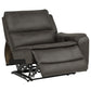 Marcell 3-Piece Power Reclining Loveseat with Charging Console Grey