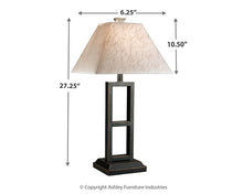 Load image into Gallery viewer, Ashley Express - Deidra Metal Table Lamp (2/CN)
