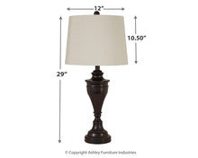 Load image into Gallery viewer, Ashley Express - Darlita Metal Table Lamp (2/CN)
