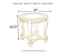 Load image into Gallery viewer, Ashley Express - Norcastle Round End Table
