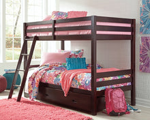 Load image into Gallery viewer, Ashley Express - Halanton  Over Twin Bunk Bed With 1 Large Storage Drawer
