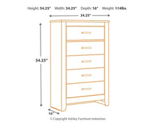 Load image into Gallery viewer, Brinxton Five Drawer Chest
