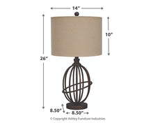 Load image into Gallery viewer, Ashley Express - Manasa Metal Table Lamp (1/CN)
