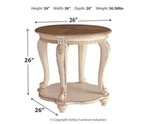 Load image into Gallery viewer, Ashley Express - Realyn Round End Table
