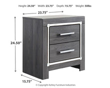 Load image into Gallery viewer, Ashley Express - Lodanna Two Drawer Night Stand
