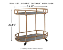 Load image into Gallery viewer, Ashley Express - Daymont Bar Cart
