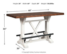 Load image into Gallery viewer, Ashley Express - Valebeck RECT Dining Room Counter Table
