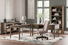 Load image into Gallery viewer, Ashley Express - Janismore Home Office Storage Leg Desk
