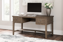 Load image into Gallery viewer, Ashley Express - Janismore Home Office Storage Leg Desk
