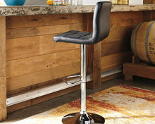 Load image into Gallery viewer, Ashley Express - Bellatier Adjustable Height Bar Stool (Set of 2)
