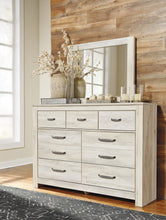 Load image into Gallery viewer, Bellaby  Panel Headboard With Mirrored Dresser
