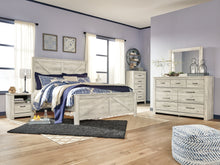 Load image into Gallery viewer, Bellaby  Crossbuck Panel Bed With Mirrored Dresser, Chest And Nightstand
