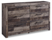 Load image into Gallery viewer, Derekson Queen Panel Bed with 4 Storage Drawers with Dresser
