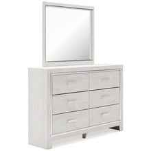 Load image into Gallery viewer, Altyra King Panel Bed with Mirrored Dresser and Chest
