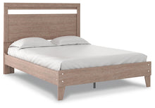 Load image into Gallery viewer, Ashley Express - Flannia Queen Panel Platform Bed with 2 Nightstands
