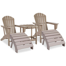 Load image into Gallery viewer, Ashley Express - Sundown Treasure 2 Outdoor Adirondack Chairs and Ottomans with Side Table

