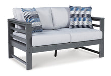 Load image into Gallery viewer, Amora Outdoor Sofa, Loveseat and 2 Lounge Chairs with Coffee Table and 2 End Tables
