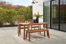 Load image into Gallery viewer, Ashley Express - Janiyah Outdoor Dining Table and 2 Chairs and Bench

