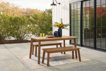 Load image into Gallery viewer, Ashley Express - Janiyah Outdoor Dining Table and 2 Benches
