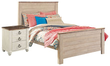 Load image into Gallery viewer, Willowton Twin Panel Bed with Nightstand

