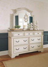 Load image into Gallery viewer, Realyn King Sleigh Bed with Mirrored Dresser and Chest
