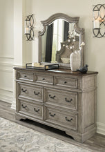Load image into Gallery viewer, Lodenbay California King Panel Bed with Mirrored Dresser, Chest and Nightstand
