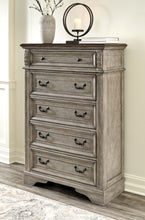 Load image into Gallery viewer, Lodenbay California King Panel Bed with Mirrored Dresser, Chest and Nightstand
