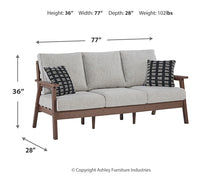 Load image into Gallery viewer, Emmeline Sofa with Cushion
