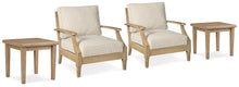 Load image into Gallery viewer, Ashley Express - Clare View 2 Outdoor Lounge Chairs with 2 End Tables
