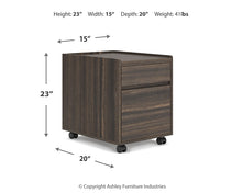 Load image into Gallery viewer, Ashley Express - Zendex Home Office Desk and Storage
