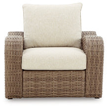 Load image into Gallery viewer, Ashley Express - Sandy Bloom Outdoor Lounge Chair and Ottoman
