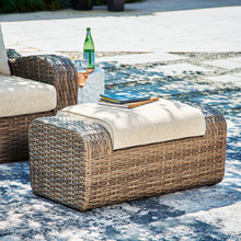 Load image into Gallery viewer, Ashley Express - Sandy Bloom Outdoor Lounge Chair and Ottoman
