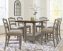 Load image into Gallery viewer, Lodenbay Counter Height Dining Table and 6 Barstools
