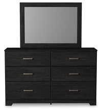 Load image into Gallery viewer, Belachime Twin Panel Bed with Mirrored Dresser, Chest and Nightstand
