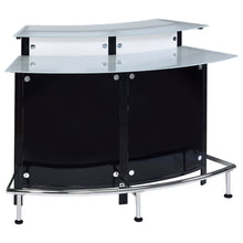 Load image into Gallery viewer, Keystone Glass Top Bar Unit Black
