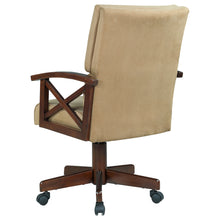 Load image into Gallery viewer, Marietta Upholstered Game Chair Tobacco and Tan

