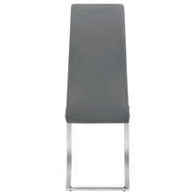 Load image into Gallery viewer, Montclair Upholstered High Back Side Chairs Grey and Chrome (Set of 4)
