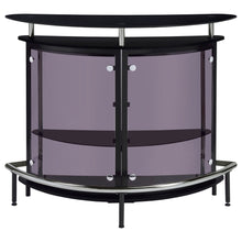 Load image into Gallery viewer, Amarillo 2-tier Bar Unit Black and Chrome
