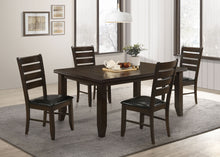 Load image into Gallery viewer, Dalila Dining Room Set Cappuccino and Black
