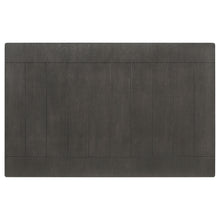 Load image into Gallery viewer, Dalila Rectangular Plank Top Dining Table Dark Grey
