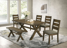 Load image into Gallery viewer, Alston Dining Room Set Knotty Nutmeg and Brown
