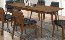 Load image into Gallery viewer, Redbridge Butterfly Leaf Dining Table Natural Walnut
